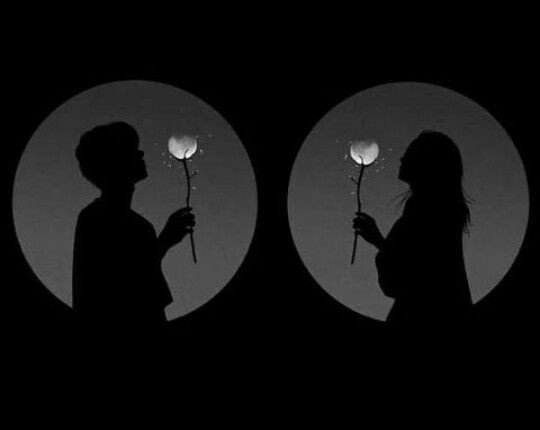 couple-dp-for-instagram-black-and-white-cartoon