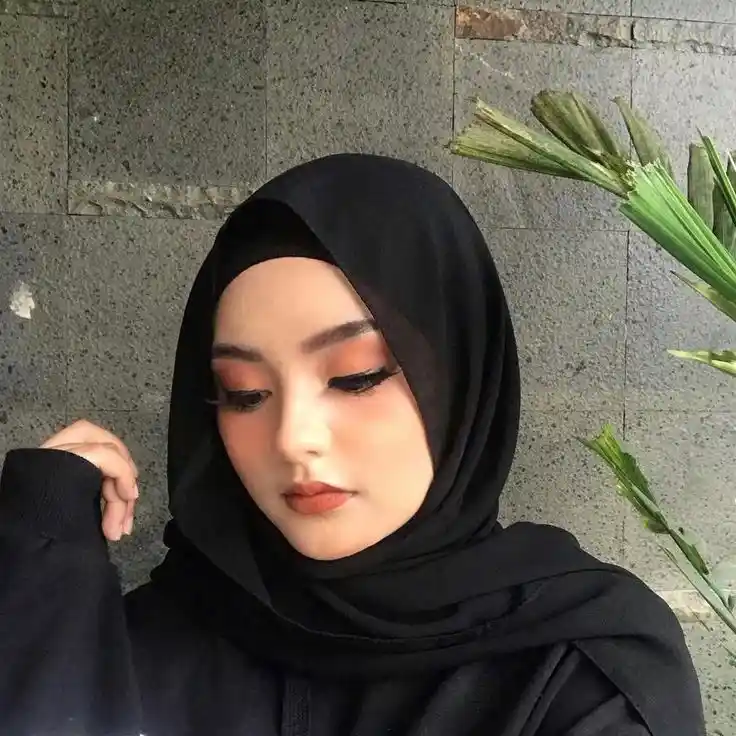 aesthetic hijab girl dp