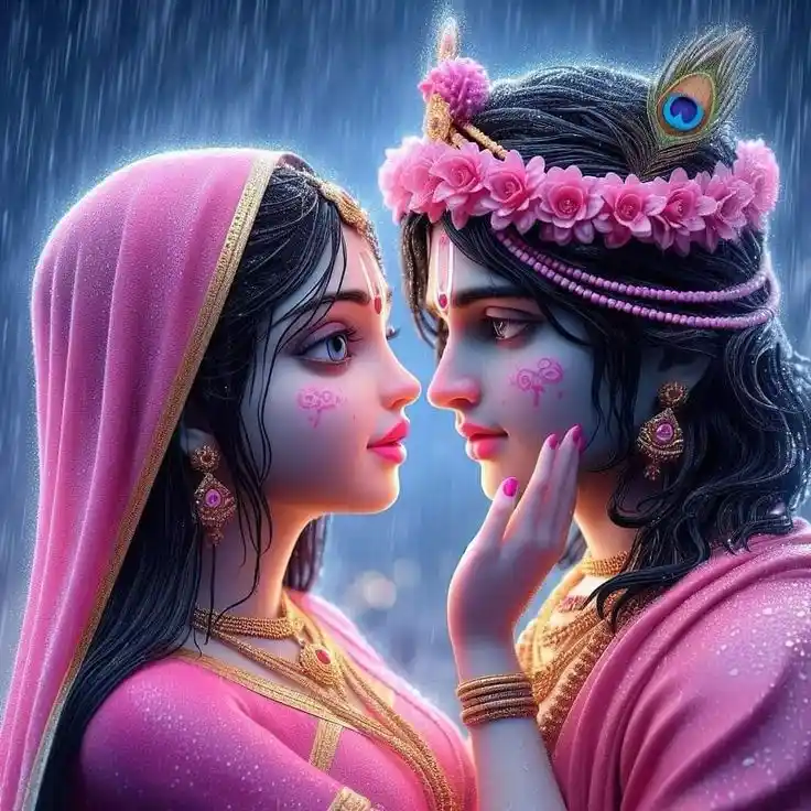 alone radha krishna dp