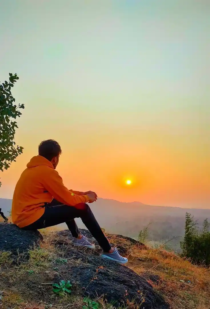 alone sad dp boy cartoon