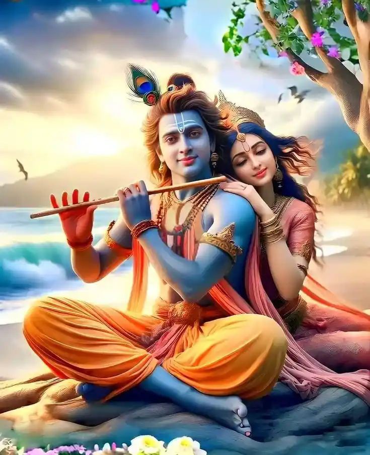 bal radha krishna wallpaper