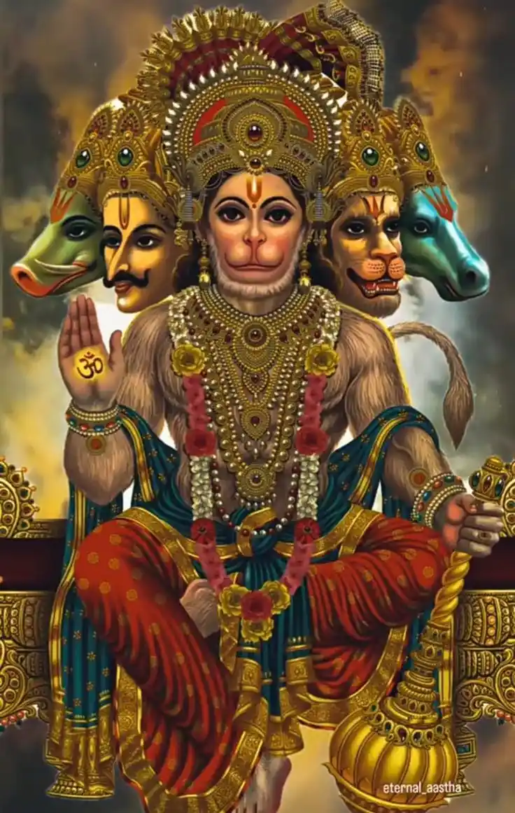 black hanuman ji photo