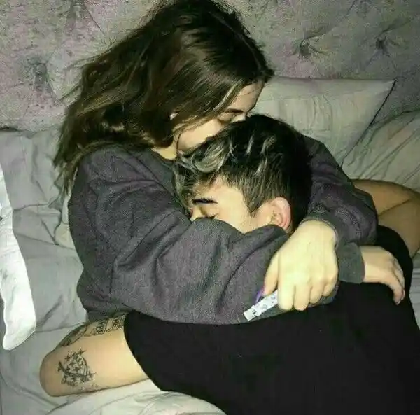 couple dp for instagram cartoon half half