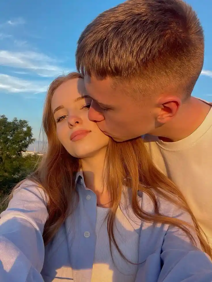 cute couple dp for instagram half half aesthetic