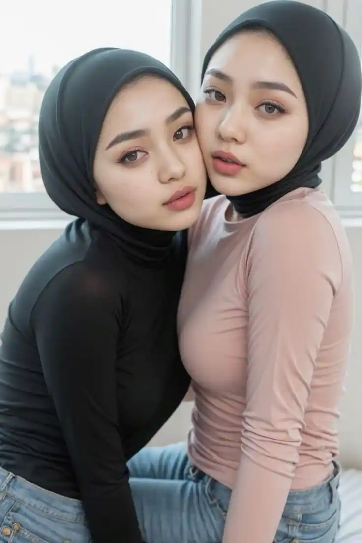 cute girl hijab dp