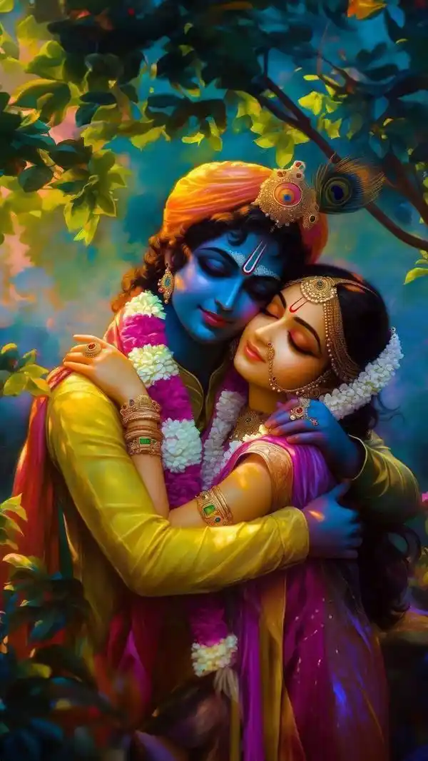 cute radha krishna photo
