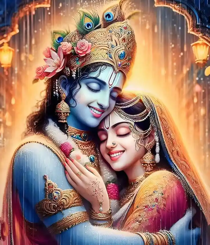 cute radha krishna wallpaper