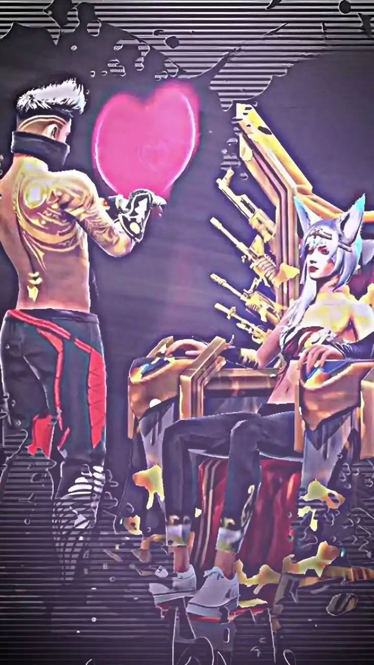 free fire dp attitude download