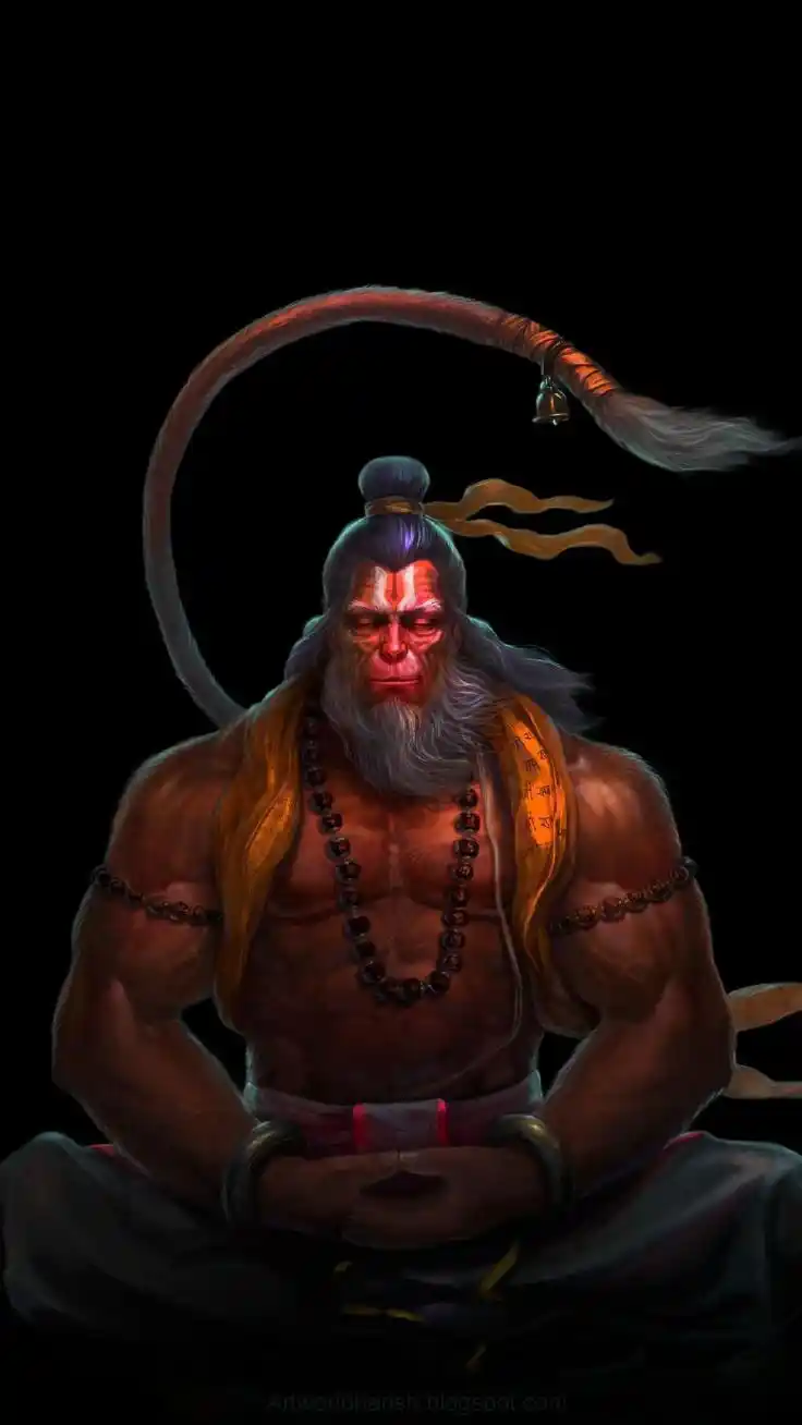 hanuman ji photo caption