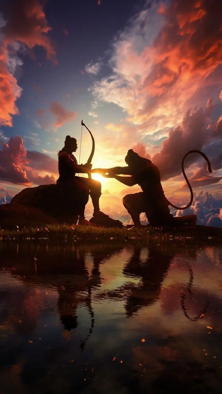 hanuman-ji-wallpaper-black-and-white