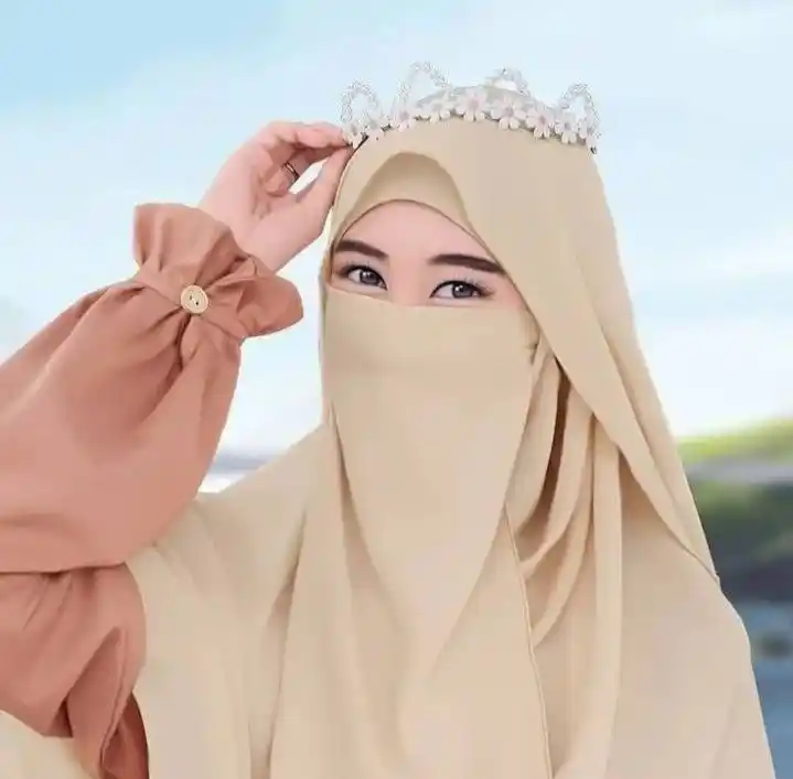 hijab aesthetic dp girl