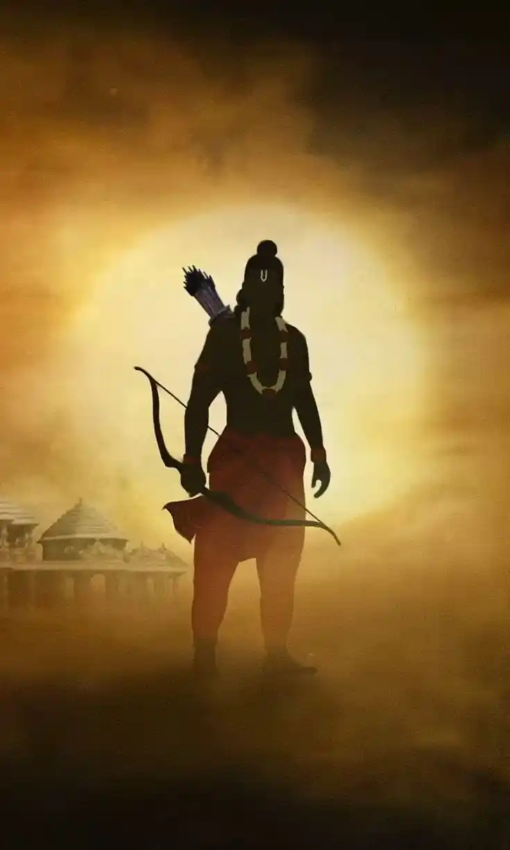 jai shree ram dp black background