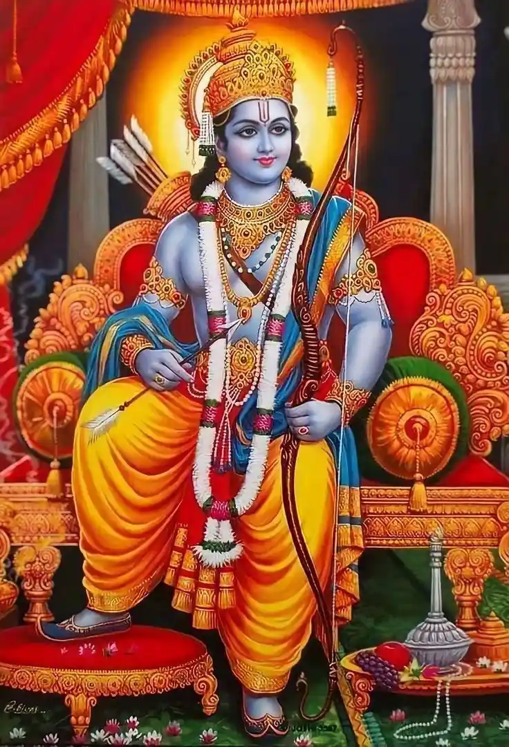 jai shree ram wallpaper ai
