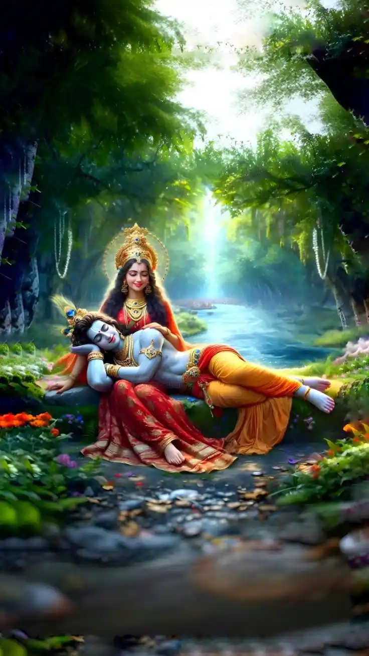 krishna and radha dp