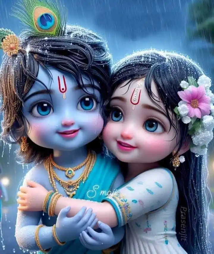 radha krishna images ai hd
