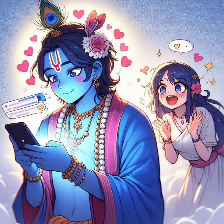 radha krishna wallpaper collage