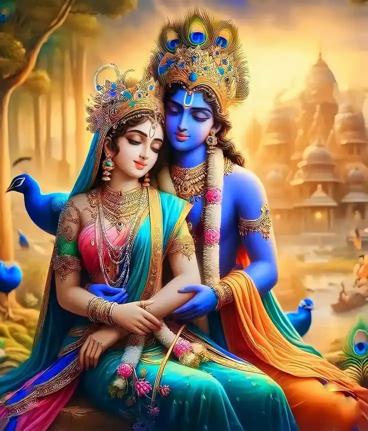 radha krishna wallpaper hd 4k childhood