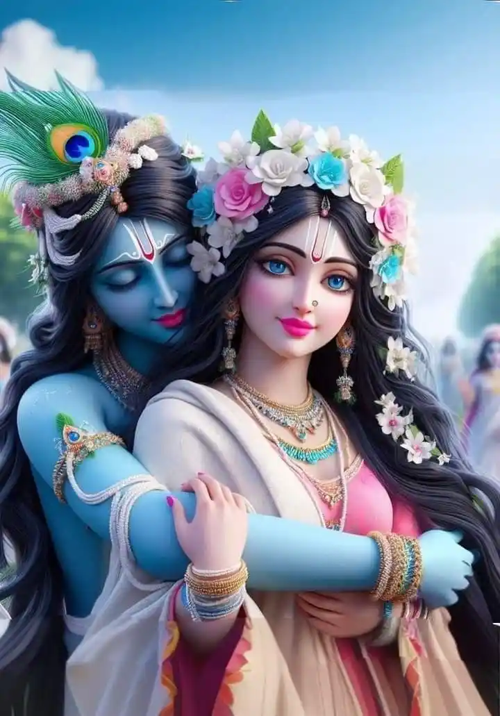 radha krishna wallpaper