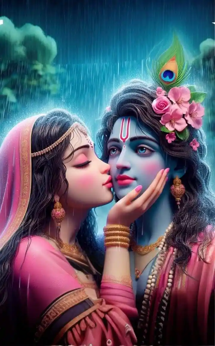 radhe krishna photos hd 4k cartoon