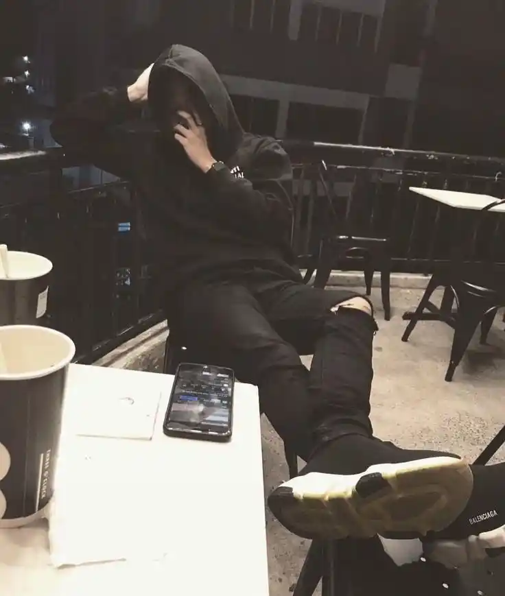 sad dp boy alone attitude