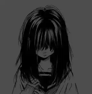 sad dp girl black download