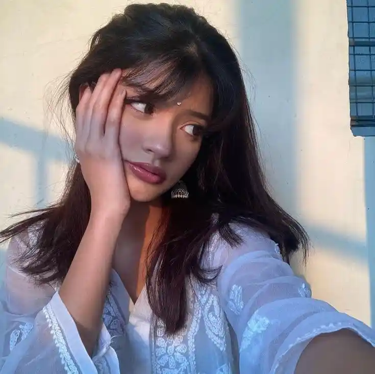 single girl dp cartoon images