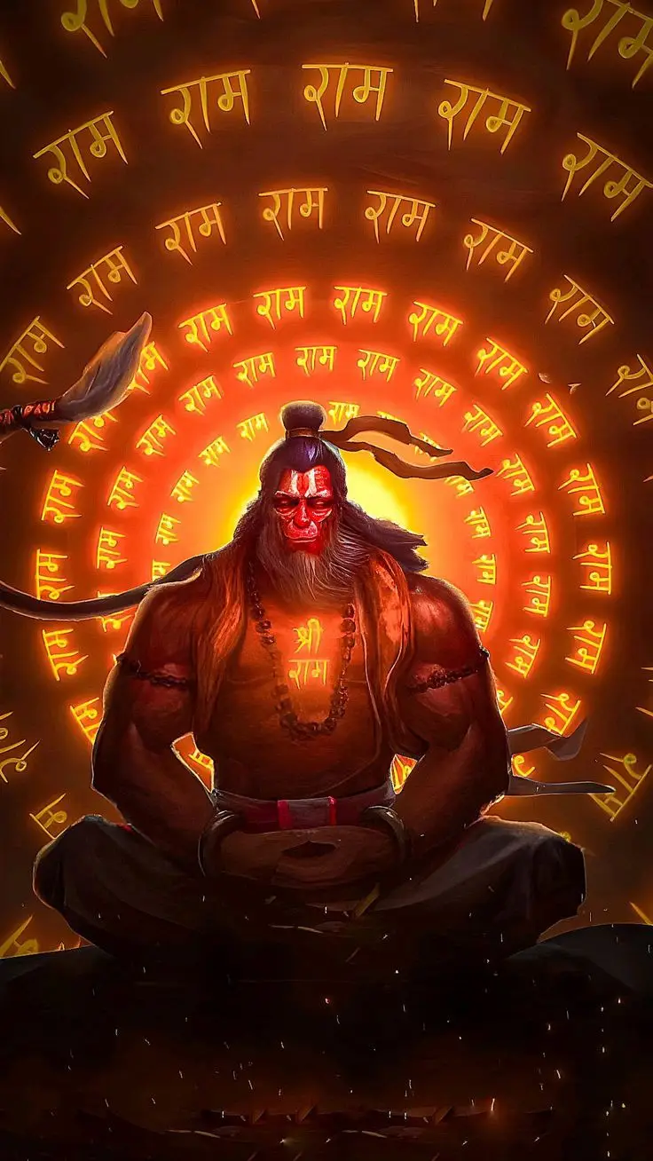 hanuman-ji-wallpaper-black