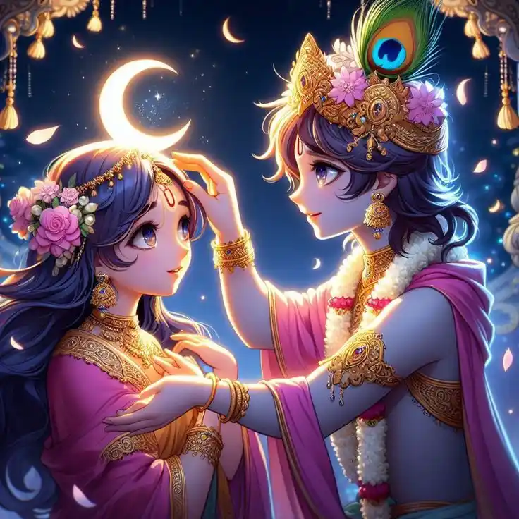 radha krishna wallpaper cute girl